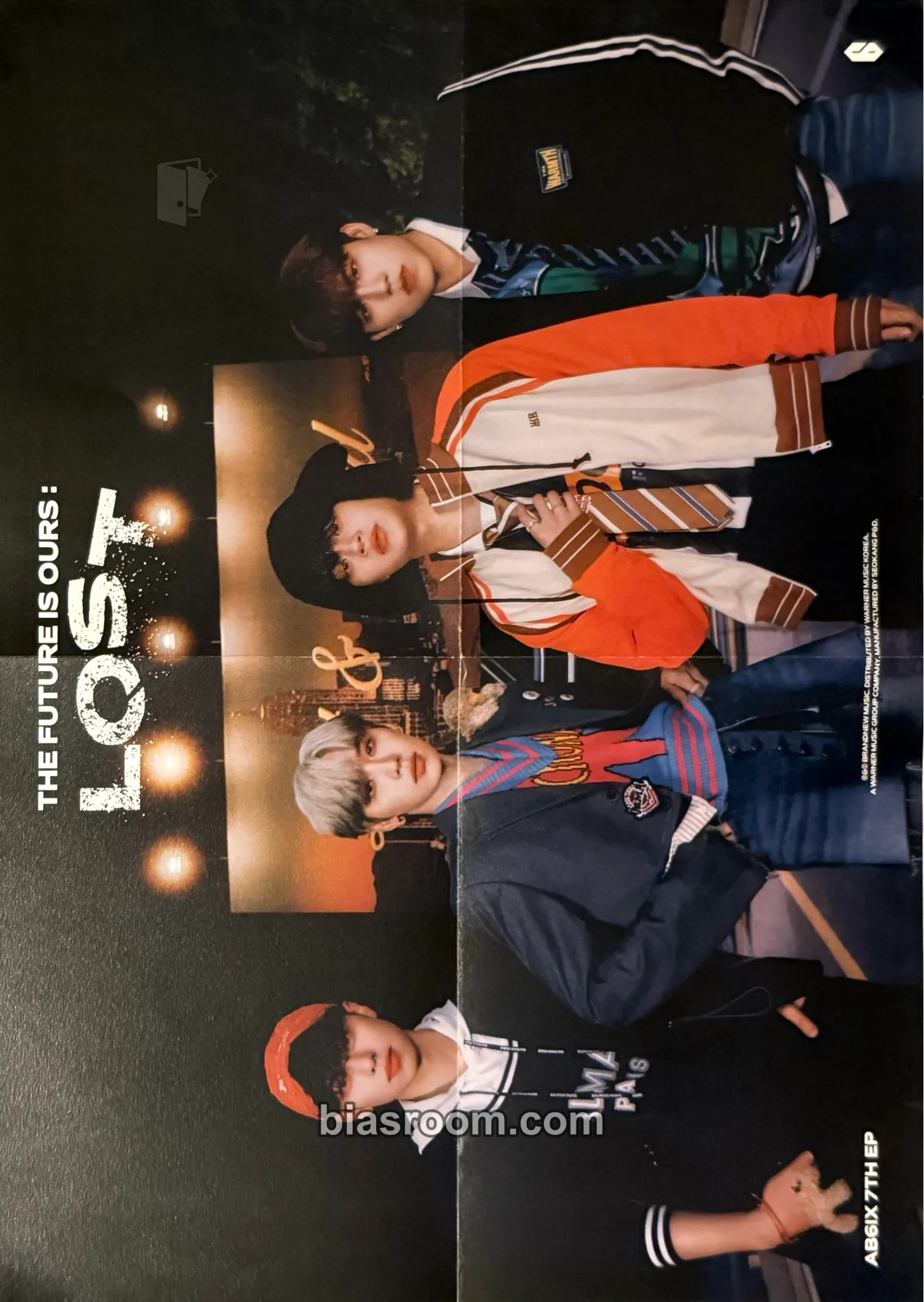 THE FUTURE IS OURS : LOST Photocard - AB6IX - AB6IX K-pop photocard
