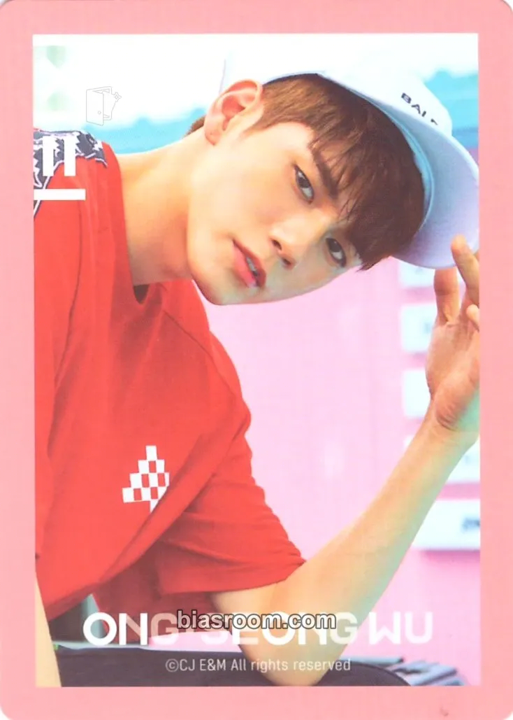 Seongwu 1X1=1 (To Be One) Photocard - Wanna One - Wanna One K-pop photocard