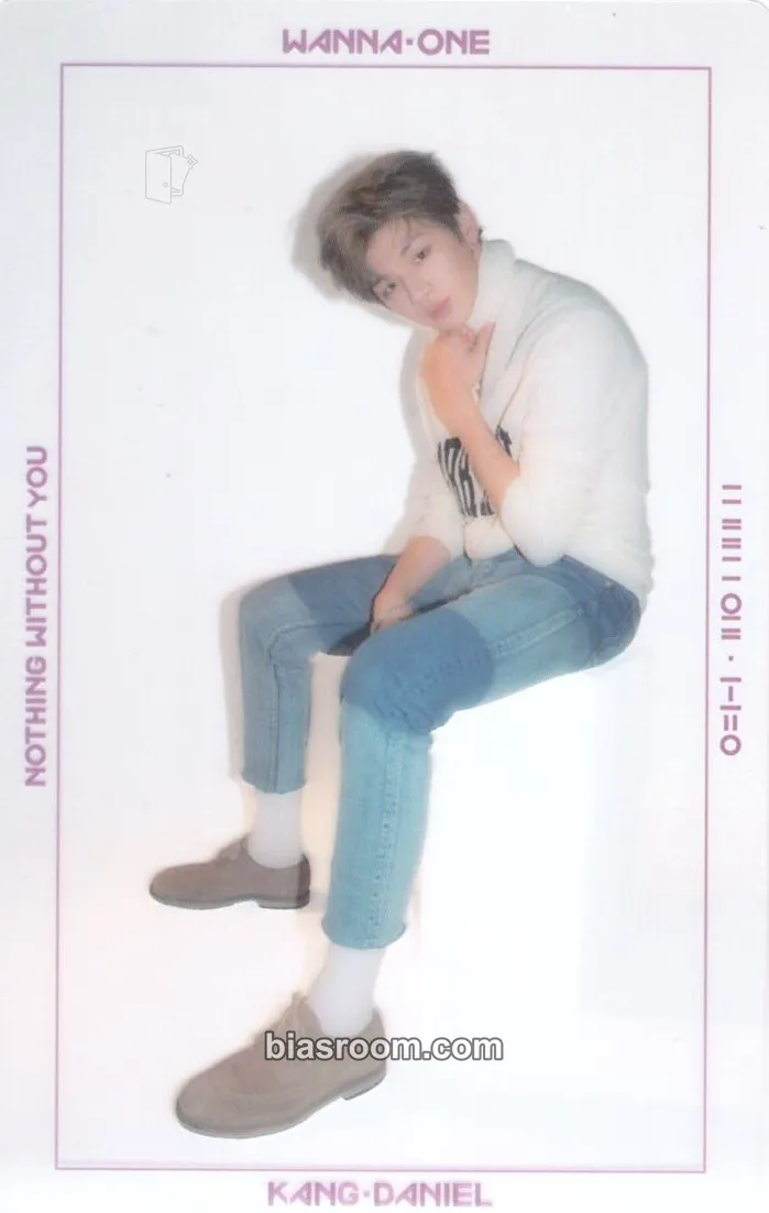 Daniel 1-1=0 (Nothing Without You) Photocard - Wanna One - Wanna One K-pop photocard