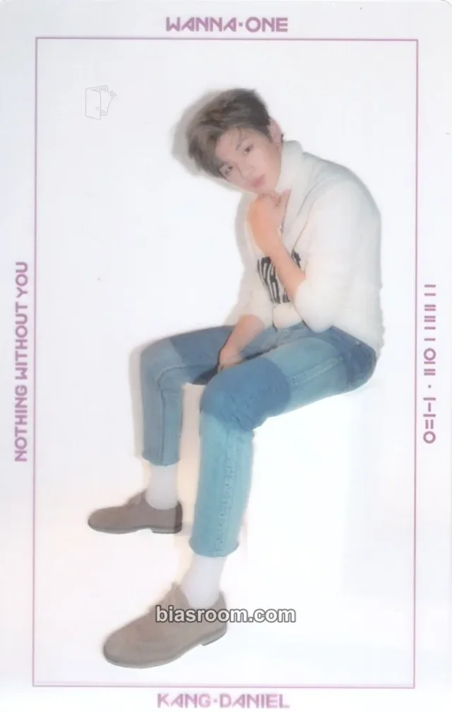 Wanna One - Daniel - 1-1=0 (Nothing Without You) Album album photocard transparent one version