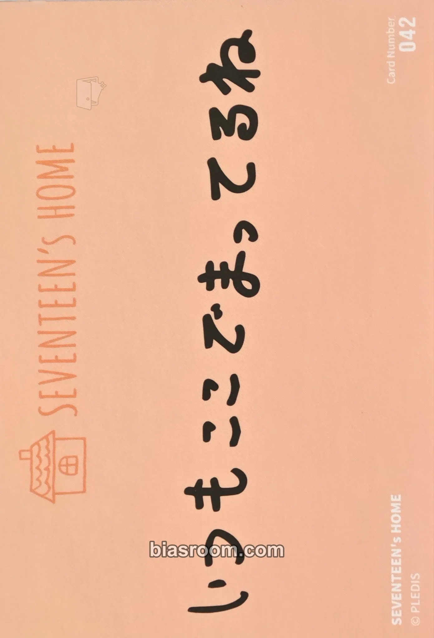 Jeonghan 2021 Seventeen's Home Merchandise Photocard - SEVENTEEN