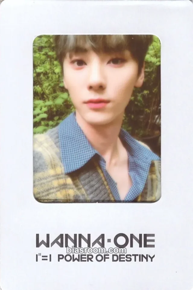Wanna One - Minhyun - 1¹¹=1 (Power of Destiny) Album album photocard romance version transparent