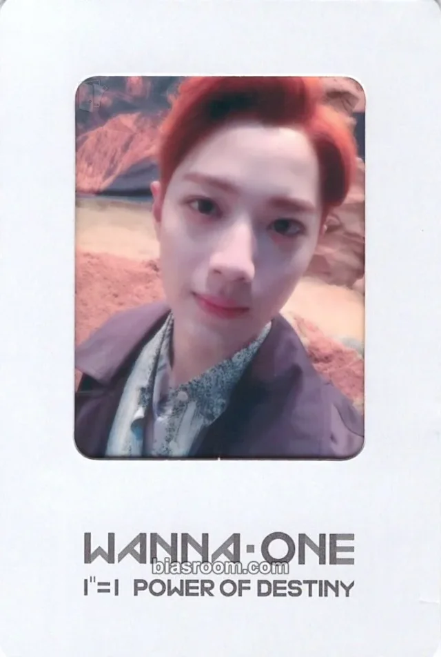 Wanna One - Kuanlin - 1¹¹=1 (Power of Destiny) Album album photocard adventure version transparent