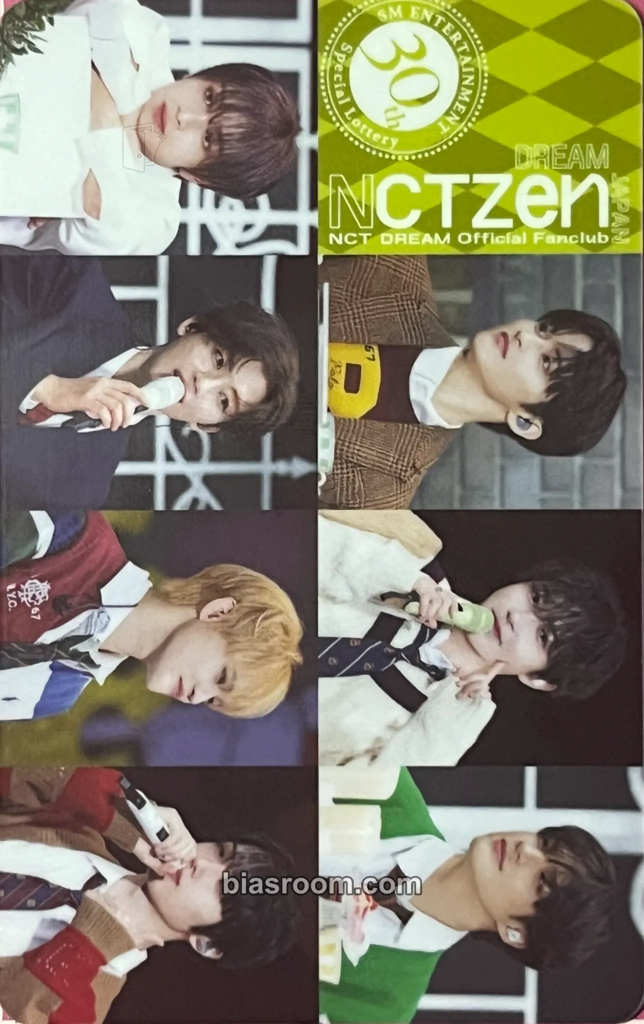 NCTzen DREAM JAPAN OFFICIAL FANCLUB Photocard - NCT DREAM - NCT DREAM K-pop photocard