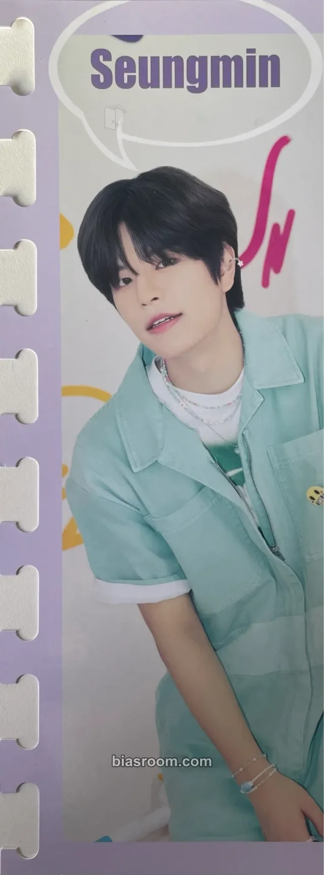 Stray Kids - Seungmin - 2024 Season's Greetings - Air-ful Other bookmark kit inclusion season's greetings