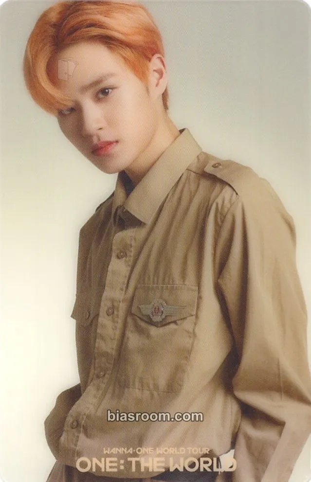 Daehwi ONE : THE WORLD Photocard - Wanna One - Wanna One K-pop photocard