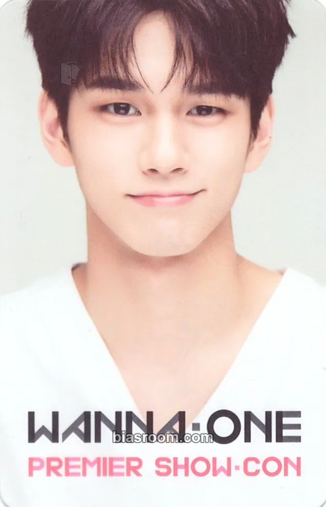 Seongwu Premier Show-Con Photocard - Wanna One - Wanna One K-pop photocard