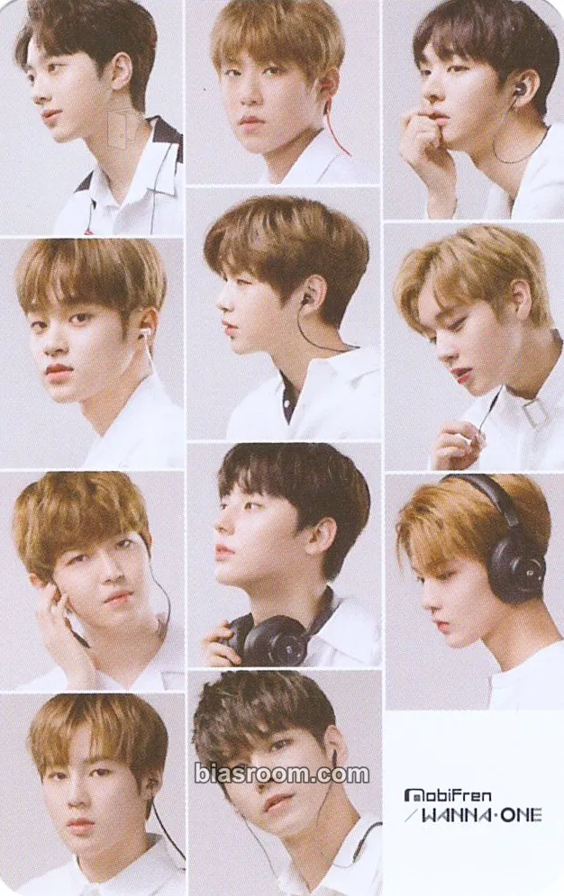 Mobifren Photocard - Wanna One - Wanna One K-pop photocard