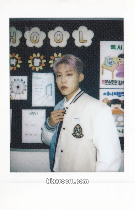 Woojin 2021 Fanmeeting 'ABBI SCHOOL' Photocard - AB6IX - AB6IX K-pop photocard