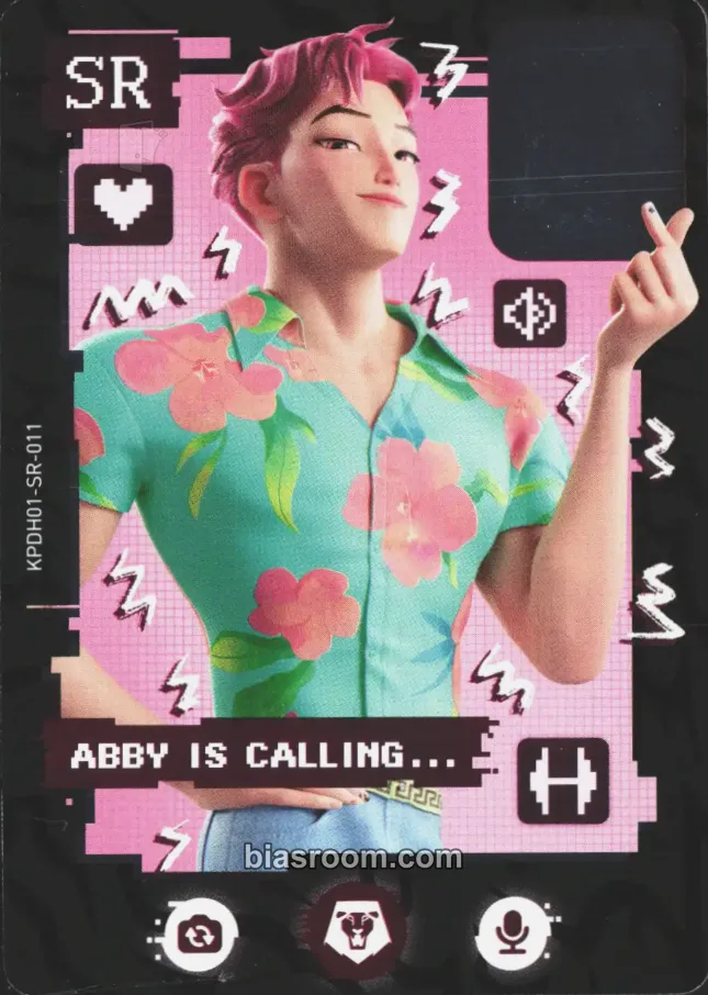 Abby Saja Kayou x KPop Demon Hunters Collectable Trading Cards Photocard - KPop Demon Hunters - KPop Demon Hunters K-pop photocard