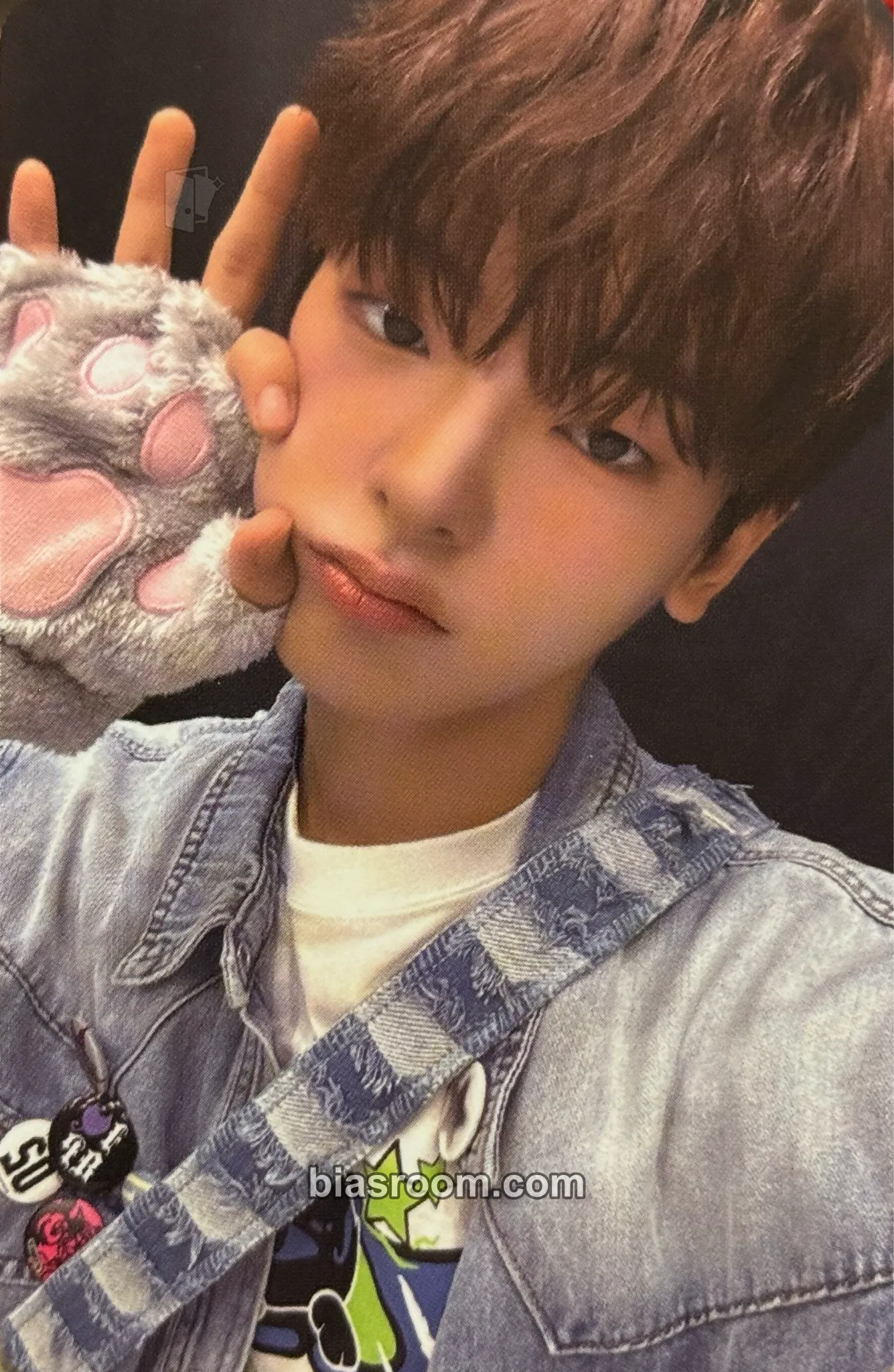 Kang Woojin BOYS II PLANET Archive Exhibition AFTER ; JOURNEY Photocard - FLARE U - FLARE U K-pop photocard