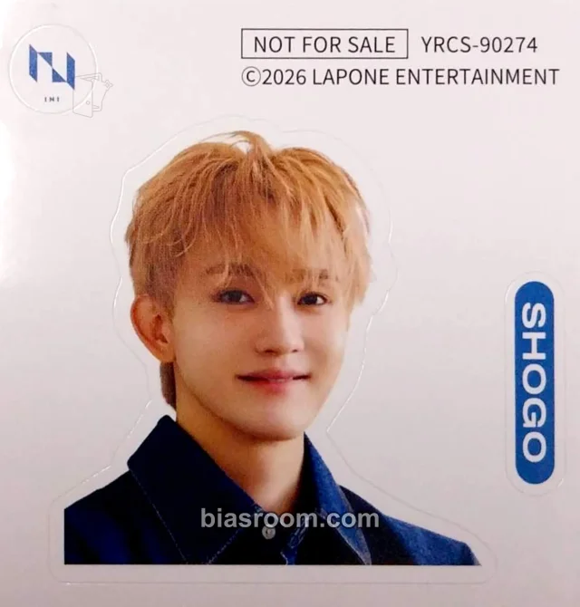 INI - Shogo - PULSE Album album inclusion kyomei version sticker