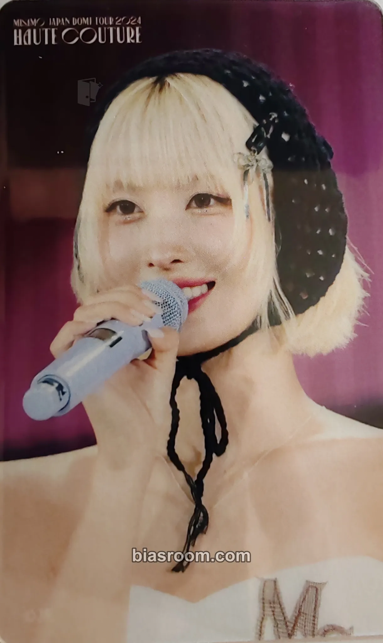Momo MISAMO Japan Dome Tour 2024 ‘HAUTE COUTURE’ Photocard - TWICE - TWICE K-pop photocard