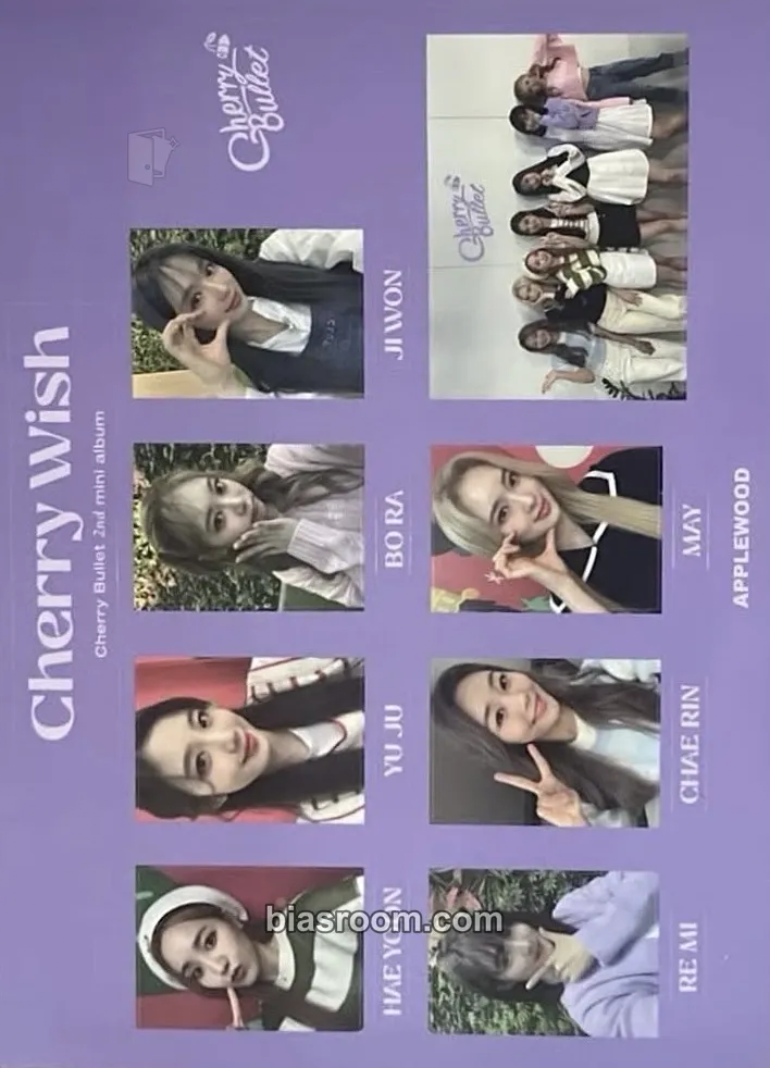 Cherry Wish Photocard - Cherry Bullet - Cherry Bullet K-pop photocard