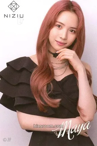 Maya NiziU Debut 1st Anniversary Online Kuji Photocard - NiziU - NiziU K-pop photocard