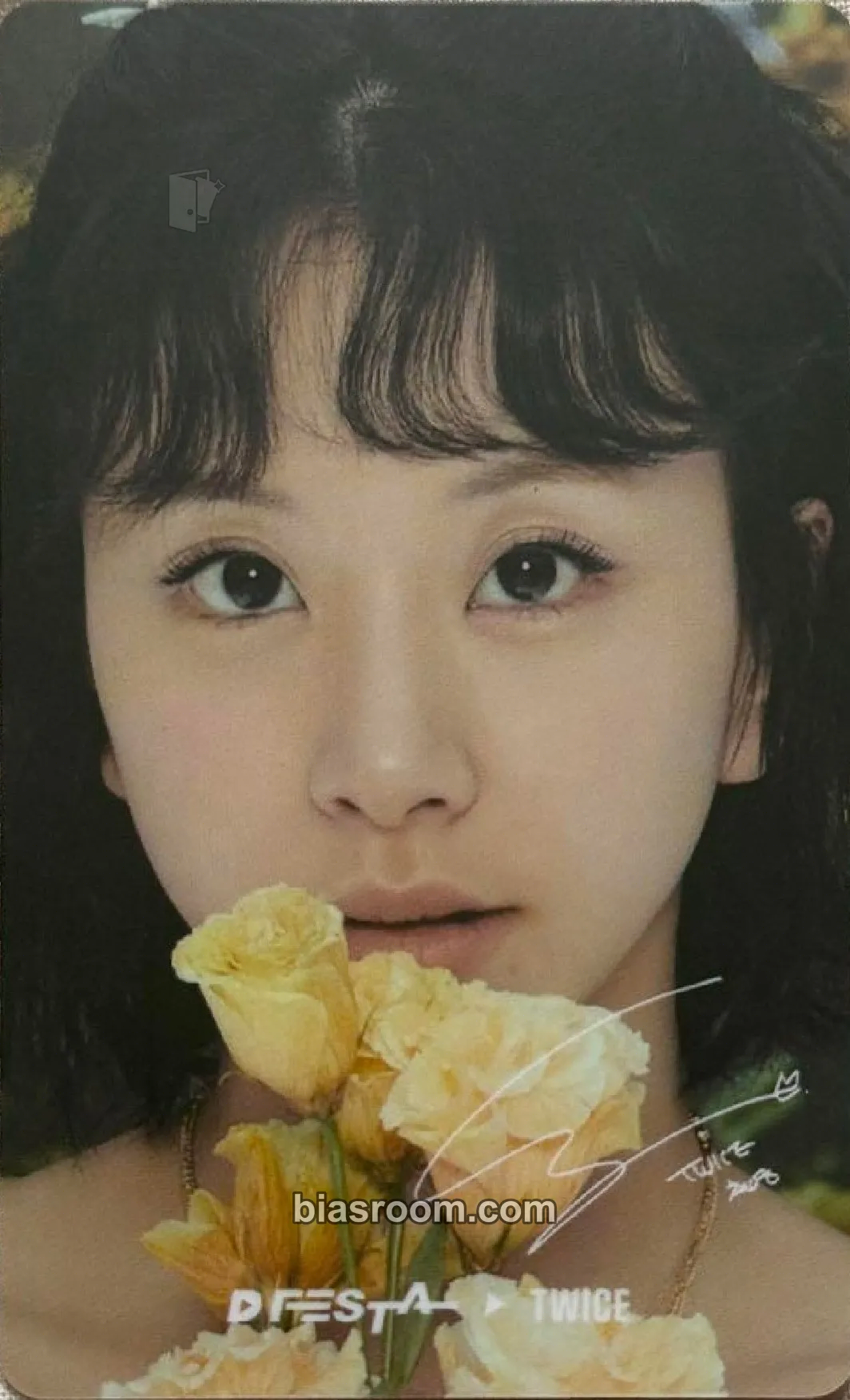 Chaeyoung D'FESTA Exhibition Photocard - TWICE - TWICE K-pop photocard