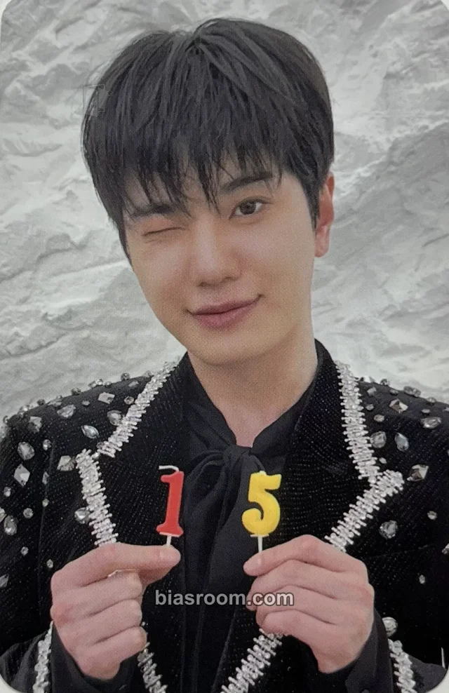 INFINITE - Sungjong - Limited Edition (15th anniversary concert) Event trading card concert japan merch photocard