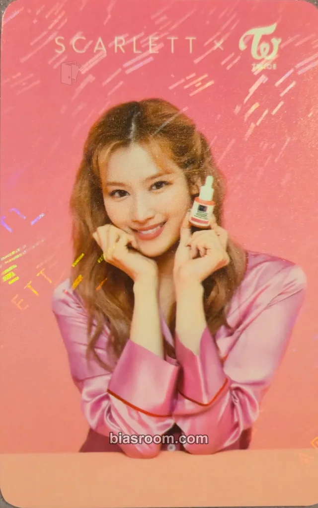 TWICE - Sana - TWICE x Scarlett Other holographic (hologram) brand collaboration round 1