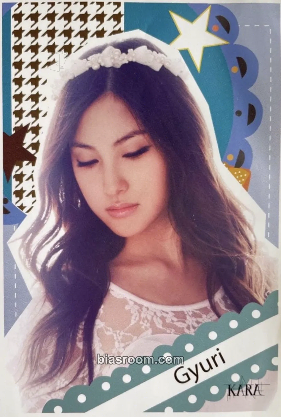 Gyuri Bromide collection Photocard - KARA - KARA K-pop photocard