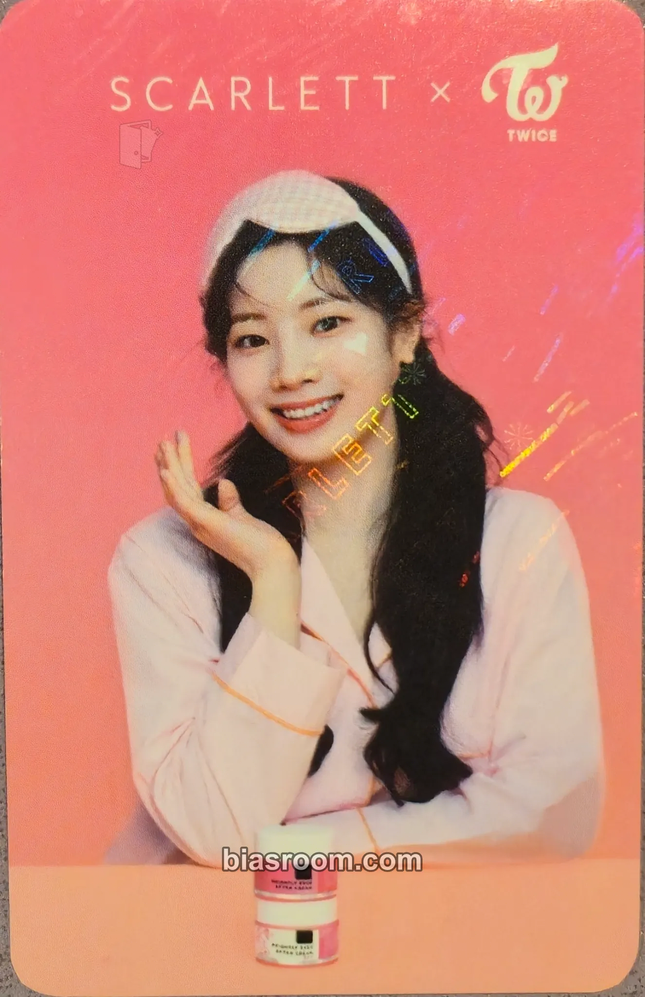 Dahyun TWICE x Scarlett Photocard - TWICE - TWICE K-pop photocard