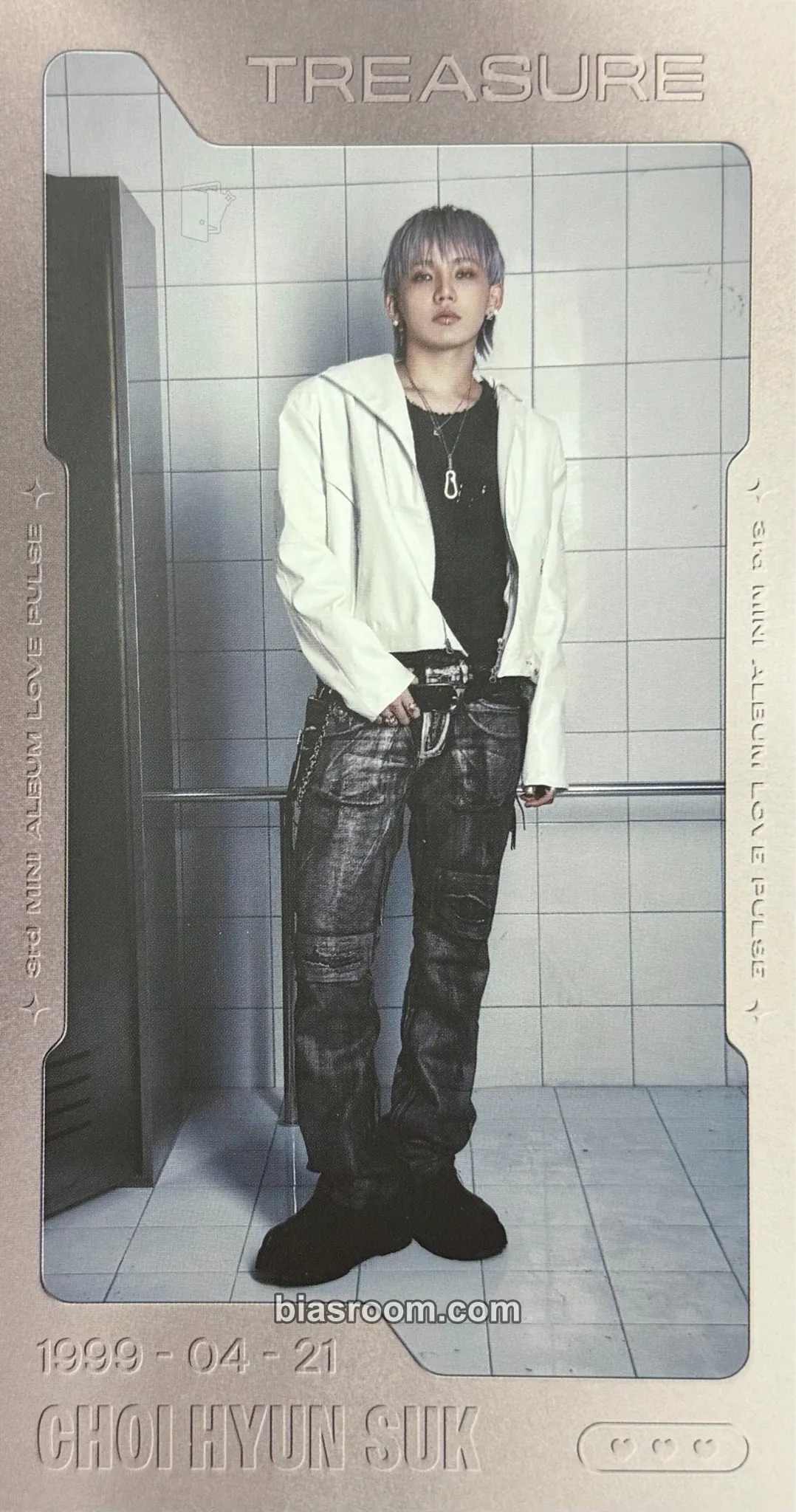 Choi Hyunsuk LOVE PULSE Photocard - TREASURE - TREASURE K-pop photocard