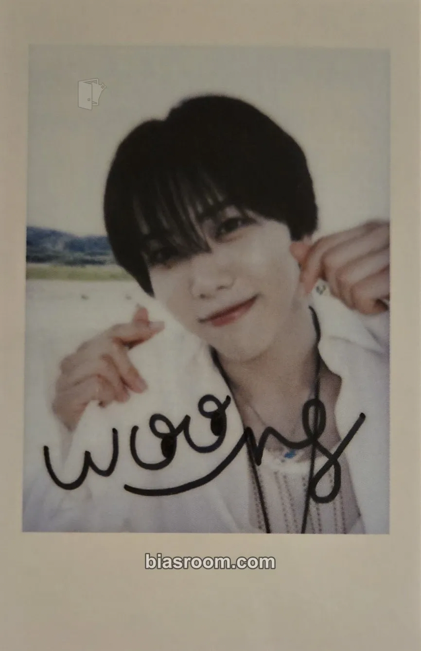 Woongki WHO WE ARE Photocard - AHOF - AHOF K-pop photocard