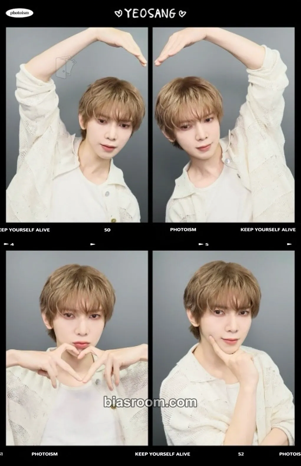 Yeosang 2026 Cycle Birthday MD Photocard - ATEEZ - ATEEZ K-pop photocard