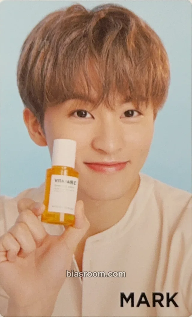 NCT 127 - Mark - NATURE REPUBLIC x NCT 127 Other brand collaboration non-standard size photocard set purchase benefit round 3
