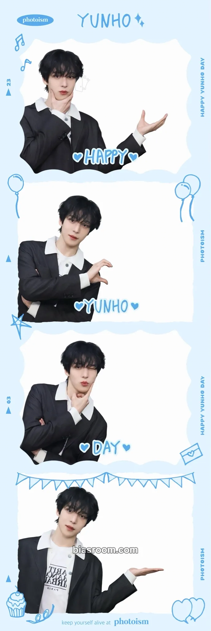 Yunho 2026 Cycle Birthday MD Photocard - ATEEZ - ATEEZ K-pop photocard