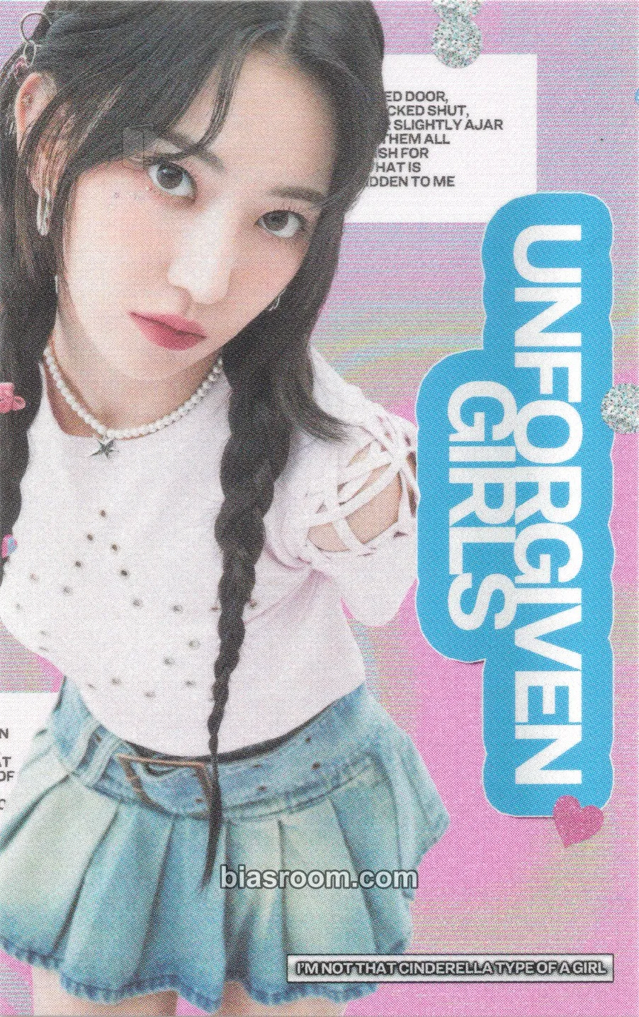 Sakura UNFORGIVEN (Japanese Ver) Photocard - LE SSERAFIM - LE SSERAFIM K-pop photocard