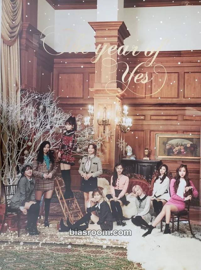 TWICE - The Year of "Yes" Album poster album inclusion B version