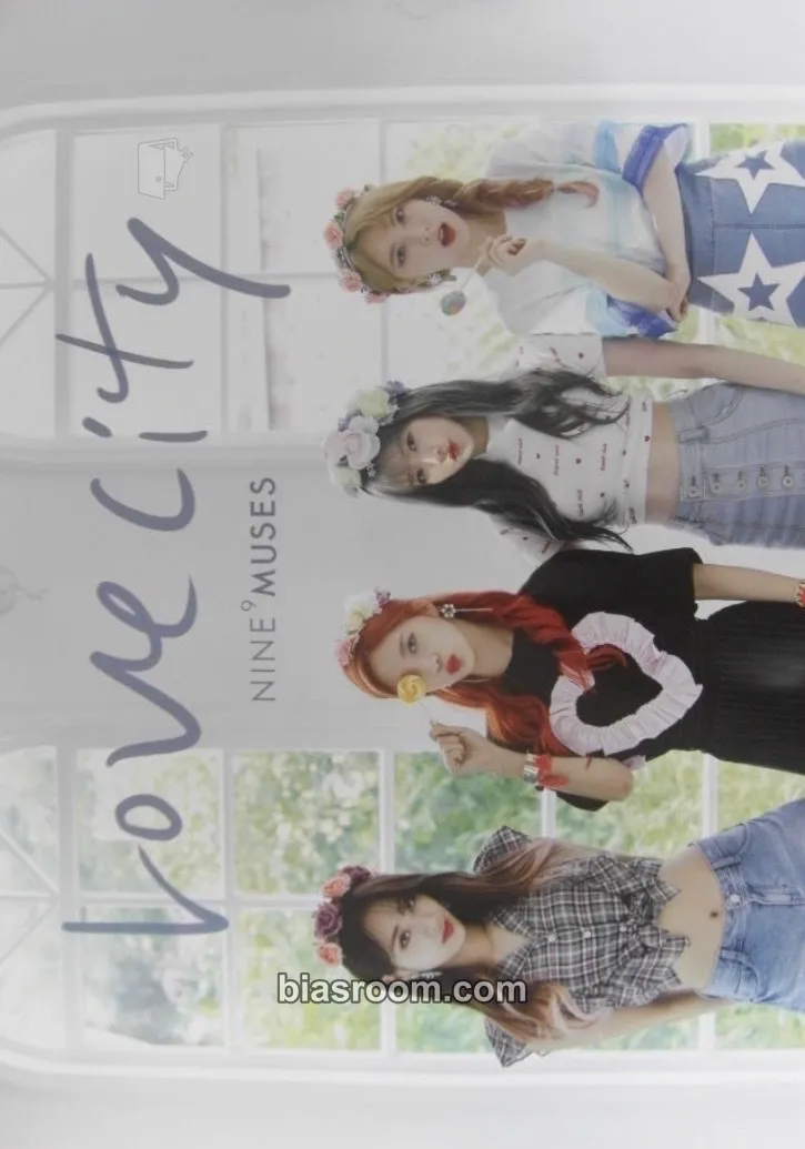 Muses Diary Part. 3 : Love City Photocard - 9MUSES - 9MUSES K-pop photocard