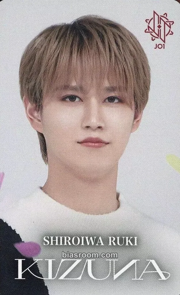 Ruki Shiroiwa KIZUNA Photocard - JO1 - JO1 K-pop photocard