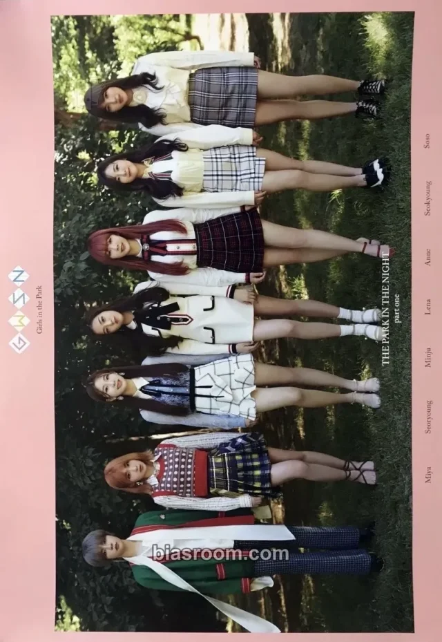 GWSN - THE PARK IN THE NIGHT part one Album poster