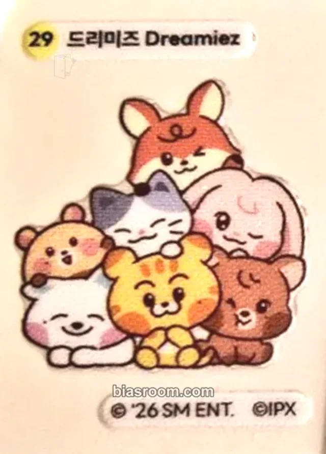 NCT DREAM - Other brand collaboration sticker character version version 4 roromallo