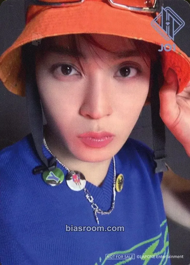 Sho Yonashiro HITCHHIKER Photocard - JO1 - JO1 K-pop photocard