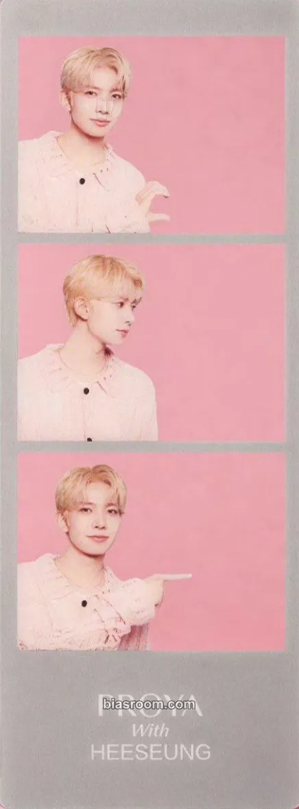 EVAN Photocard List & Collection Tracker | Bias Room