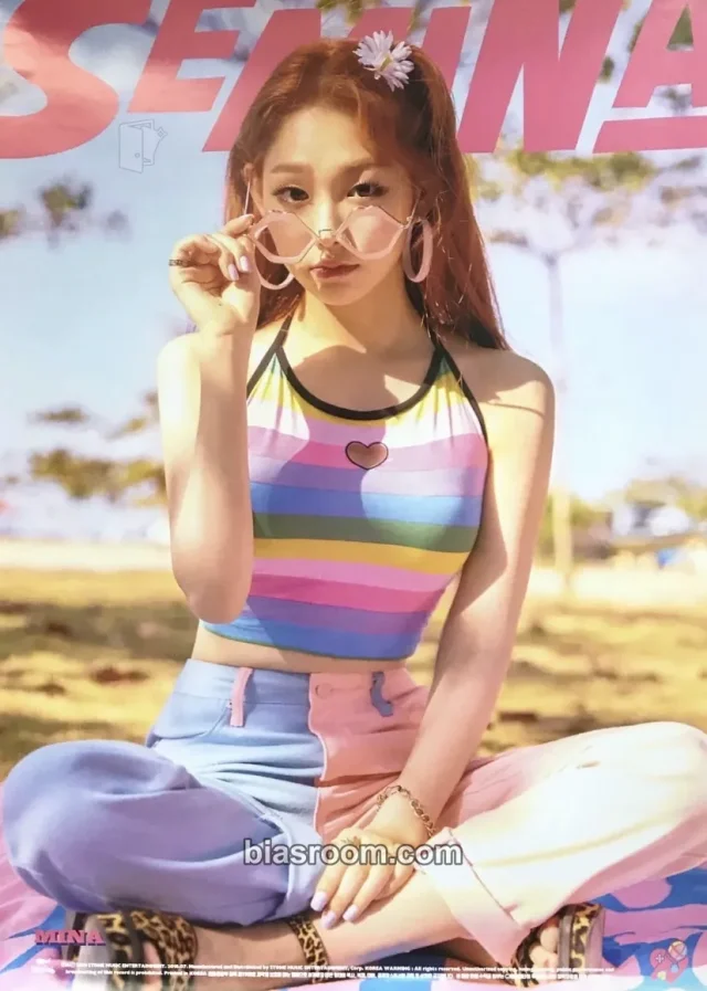 gugudan - Mina - SEMINA Album poster