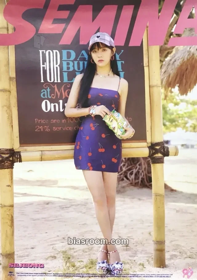 gugudan - Sejeong - SEMINA Album poster