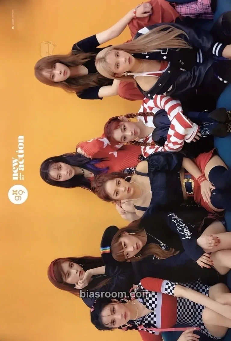Act 5: New Action Photocard - gugudan - gugudan K-pop photocard