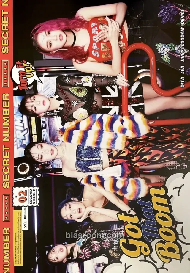Secret Number - Got That Boom Album poster horizontal