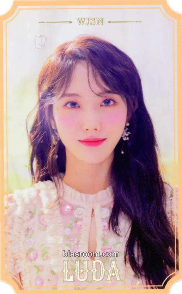 WJSN - Luda - NEVERLAND Album album inclusion lyric card