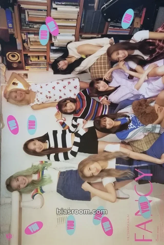 TWICE - FANCY YOU Album album inclusion poster pob (pre-order benefit)