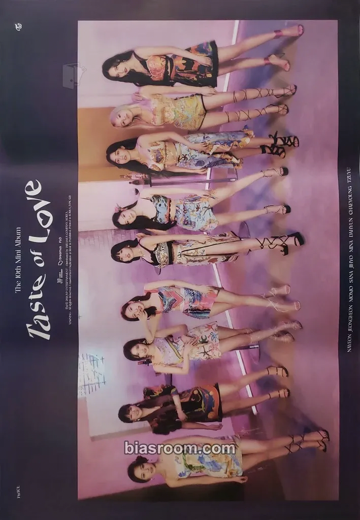 Taste of Love Photocard - TWICE - TWICE K-pop photocard