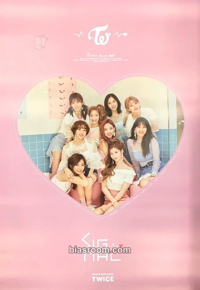 SIGNAL Photocard - TWICE - TWICE K-pop photocard