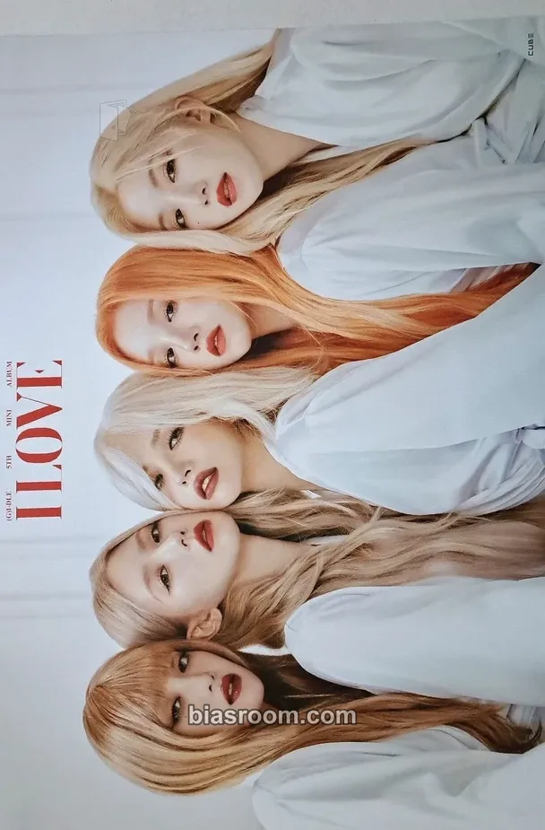 I Love Photocard - i-dle - i-dle K-pop photocard