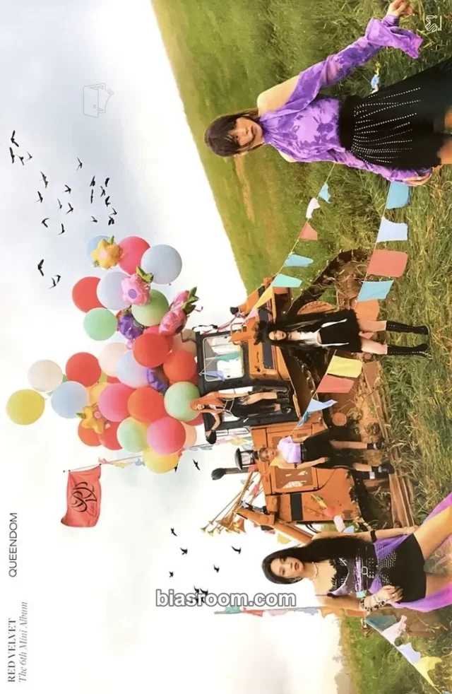 Red Velvet - Queendom Album horizontal poster