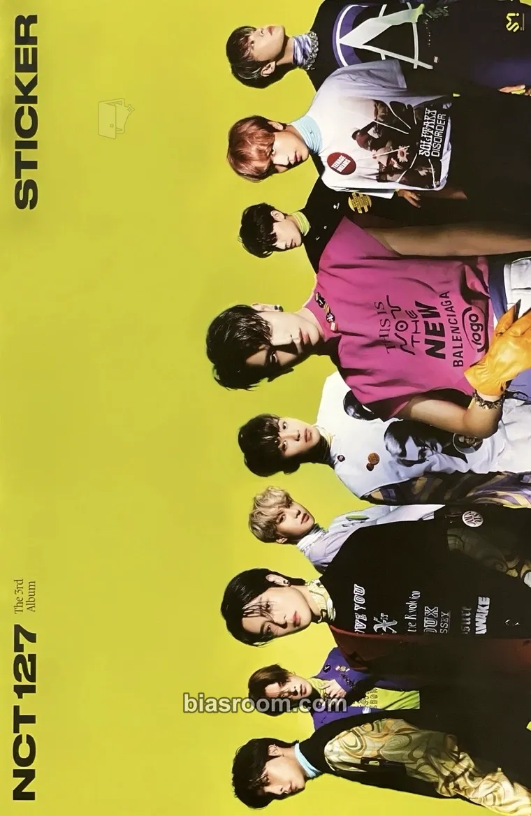 Sticker Photocard - NCT 127 - NCT 127 K-pop photocard