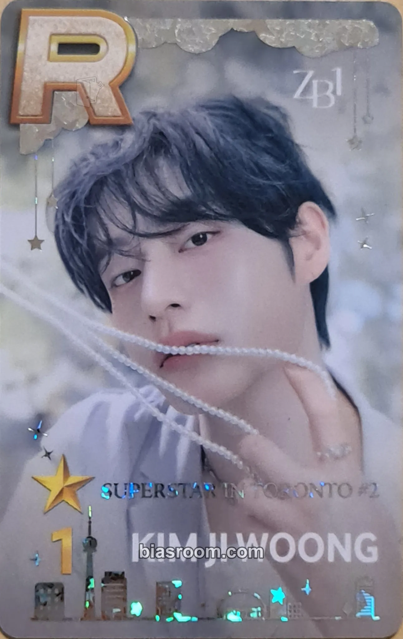 Jiwoong Superstar Wakeone Photocard - ZEROBASEONE - ZEROBASEONE K-pop photocard