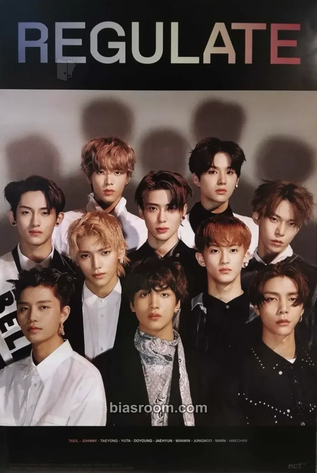 NCT 127 - REGULATE Album poster album inclusion